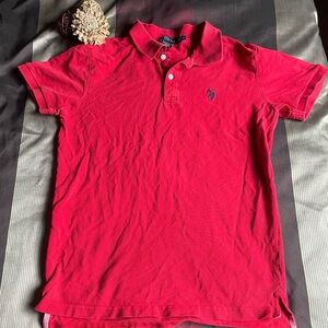 Men's Red Polo Shirt